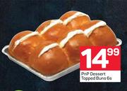 PnP Dessert Topped Buns-6s