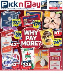 Pick n Pay Eastern Cape : Why Pay More? (30 May - 7 June 2022)