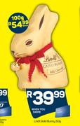 Lindt Gold Bunny-100g Each