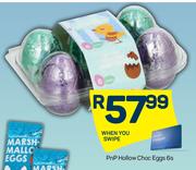 Pnp Hollow Choc Eggs-6's