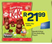 Nestle KitKat Chocolate-66g Pouch
