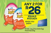 Kinder Joy Chocolate Eggs Assorted-For 2 x 20g
