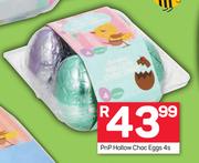 PnP Hollow Choc Eggs-4's