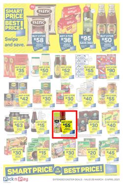 Pick n Pay Gauteng, Free State, North West, Mpumalanga, Limpopo, Northern Cape : Shop Smart This Easter (29 March - 05 April 2021), page 3