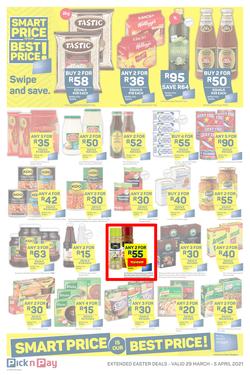 Pick n Pay Gauteng, Free State, North West, Mpumalanga, Limpopo, Northern Cape : Shop Smart This Easter (29 March - 05 April 2021), page 3
