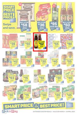 Pick n Pay Gauteng, Free State, North West, Mpumalanga, Limpopo, Northern Cape : Shop Smart This Easter (29 March - 05 April 2021), page 3