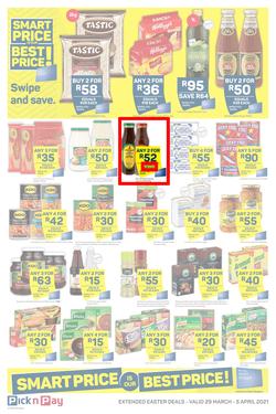 Pick n Pay Gauteng, Free State, North West, Mpumalanga, Limpopo, Northern Cape : Shop Smart This Easter (29 March - 05 April 2021), page 3