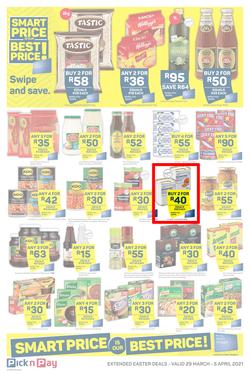Pick n Pay Gauteng, Free State, North West, Mpumalanga, Limpopo, Northern Cape : Shop Smart This Easter (29 March - 05 April 2021), page 3