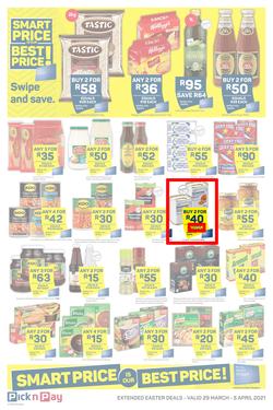 Pick n Pay Gauteng, Free State, North West, Mpumalanga, Limpopo, Northern Cape : Shop Smart This Easter (29 March - 05 April 2021), page 3
