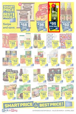 Pick n Pay Gauteng, Free State, North West, Mpumalanga, Limpopo, Northern Cape : Shop Smart This Easter (29 March - 05 April 2021), page 3
