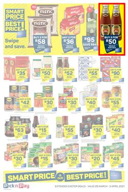 Pick n Pay Gauteng, Free State, North West, Mpumalanga, Limpopo, Northern Cape : Shop Smart This Easter (29 March - 05 April 2021), page 3