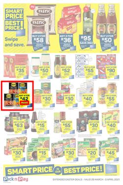 Pick n Pay Gauteng, Free State, North West, Mpumalanga, Limpopo, Northern Cape : Shop Smart This Easter (29 March - 05 April 2021), page 3