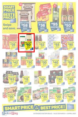 Pick n Pay Gauteng, Free State, North West, Mpumalanga, Limpopo, Northern Cape : Shop Smart This Easter (29 March - 05 April 2021), page 3