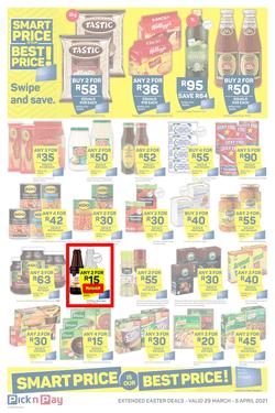 Pick n Pay Gauteng, Free State, North West, Mpumalanga, Limpopo, Northern Cape : Shop Smart This Easter (29 March - 05 April 2021), page 3