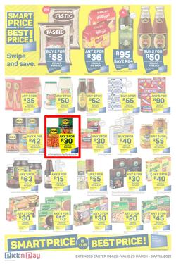 Pick n Pay Gauteng, Free State, North West, Mpumalanga, Limpopo, Northern Cape : Shop Smart This Easter (29 March - 05 April 2021), page 3