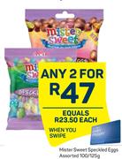 Mister Sweet Speckled Eggs Assorted-For Any 2 x 100/125g