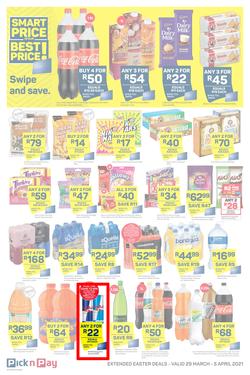 Pick n Pay Gauteng, Free State, North West, Mpumalanga, Limpopo, Northern Cape : Shop Smart This Easter (29 March - 05 April 2021), page 9