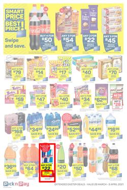 Pick n Pay Gauteng, Free State, North West, Mpumalanga, Limpopo, Northern Cape : Shop Smart This Easter (29 March - 05 April 2021), page 9
