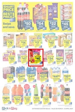 Pick n Pay Gauteng, Free State, North West, Mpumalanga, Limpopo, Northern Cape : Shop Smart This Easter (29 March - 05 April 2021), page 9