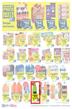Pick n Pay Gauteng, Free State, North West, Mpumalanga, Limpopo, Northern Cape : Shop Smart This Easter (29 March - 05 April 2021), page 9
