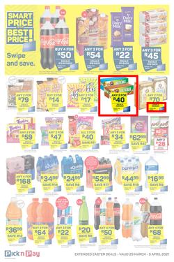 Pick n Pay Gauteng, Free State, North West, Mpumalanga, Limpopo, Northern Cape : Shop Smart This Easter (29 March - 05 April 2021), page 9