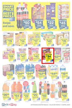 Pick n Pay Gauteng, Free State, North West, Mpumalanga, Limpopo, Northern Cape : Shop Smart This Easter (29 March - 05 April 2021), page 9