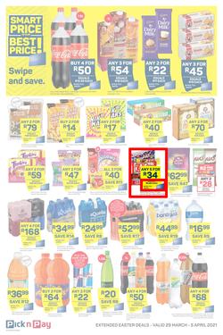 Pick n Pay Gauteng, Free State, North West, Mpumalanga, Limpopo, Northern Cape : Shop Smart This Easter (29 March - 05 April 2021), page 9