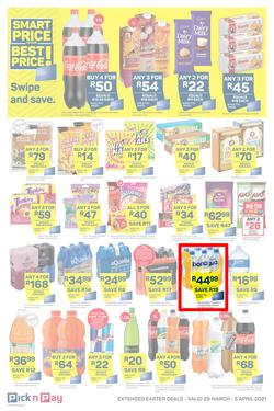 Pick n Pay Gauteng, Free State, North West, Mpumalanga, Limpopo, Northern Cape : Shop Smart This Easter (29 March - 05 April 2021), page 9