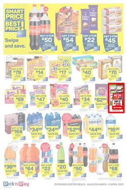 Pick n Pay Gauteng, Free State, North West, Mpumalanga, Limpopo, Northern Cape : Shop Smart This Easter (29 March - 05 April 2021), page 9