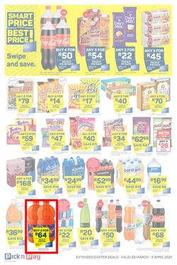 Pick n Pay Gauteng, Free State, North West, Mpumalanga, Limpopo, Northern Cape : Shop Smart This Easter (29 March - 05 April 2021), page 9