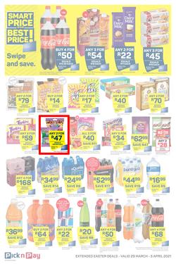 Pick n Pay Gauteng, Free State, North West, Mpumalanga, Limpopo, Northern Cape : Shop Smart This Easter (29 March - 05 April 2021), page 9
