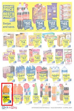 Pick n Pay Gauteng, Free State, North West, Mpumalanga, Limpopo, Northern Cape : Shop Smart This Easter (29 March - 05 April 2021), page 9