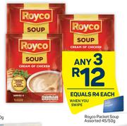 Royco Packet Soup (Assorted)-For Any 3 x 45/50g