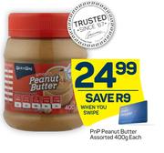 PnP Peanut Butter (Assorted)-400g Each