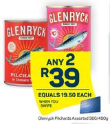 Glenryck Pilchards (Assorted)-For Any 2 x 360g/400g