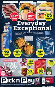 Pick n Pay Gauteng, Free State, North West, Mpumalanga, Limpopo and Northern Cape : Weekend Deals (05 May - 08 May 2022)