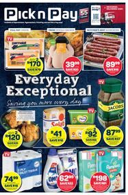 Pick n Pay Gauteng, Free State, North West, Mpumalanga, Limpopo and Northern Cape : Everyday Exceptional Specials (25 April - 08 May 2022)