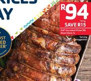 PnP Uncooked Prime Rib Roast Bone In-Per kg