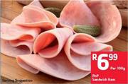 PnP Sandwich Ham-Per 100g