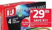 I&J Deep Water Hake Portions-300g