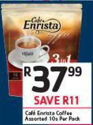 Cafe Enrista Coffee Assorted-10's Per Pack