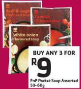 PnP Packet Soup Assorted-3x50/60g
