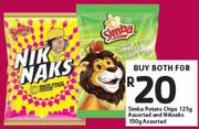 Simba Potato Chips 125g Assorted And Nik Naks 150g Assorted-For Both