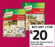 Knorr Dry Cook-In-Sauce Assorted-2x48g