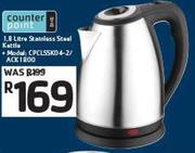 Counter Point 1.8Ltr Stainless Steel Kettle CPCLSSKO4-2/ACK1800