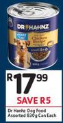 Dr Hanhz Dog Food Assorted-830g Can