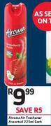 Airoma Air Freshener Assorted-225ml