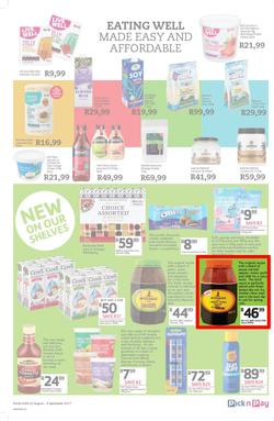 Pick n Pay : Massive Birthday Savings (22 Aug - 03 Sep 2017), page 14