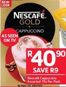 Nescafe Cappuccino Assorted-10's Per pack