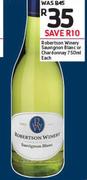 Robertson Winery Sauvignon Blanc Or Chardonnay-750ml Each